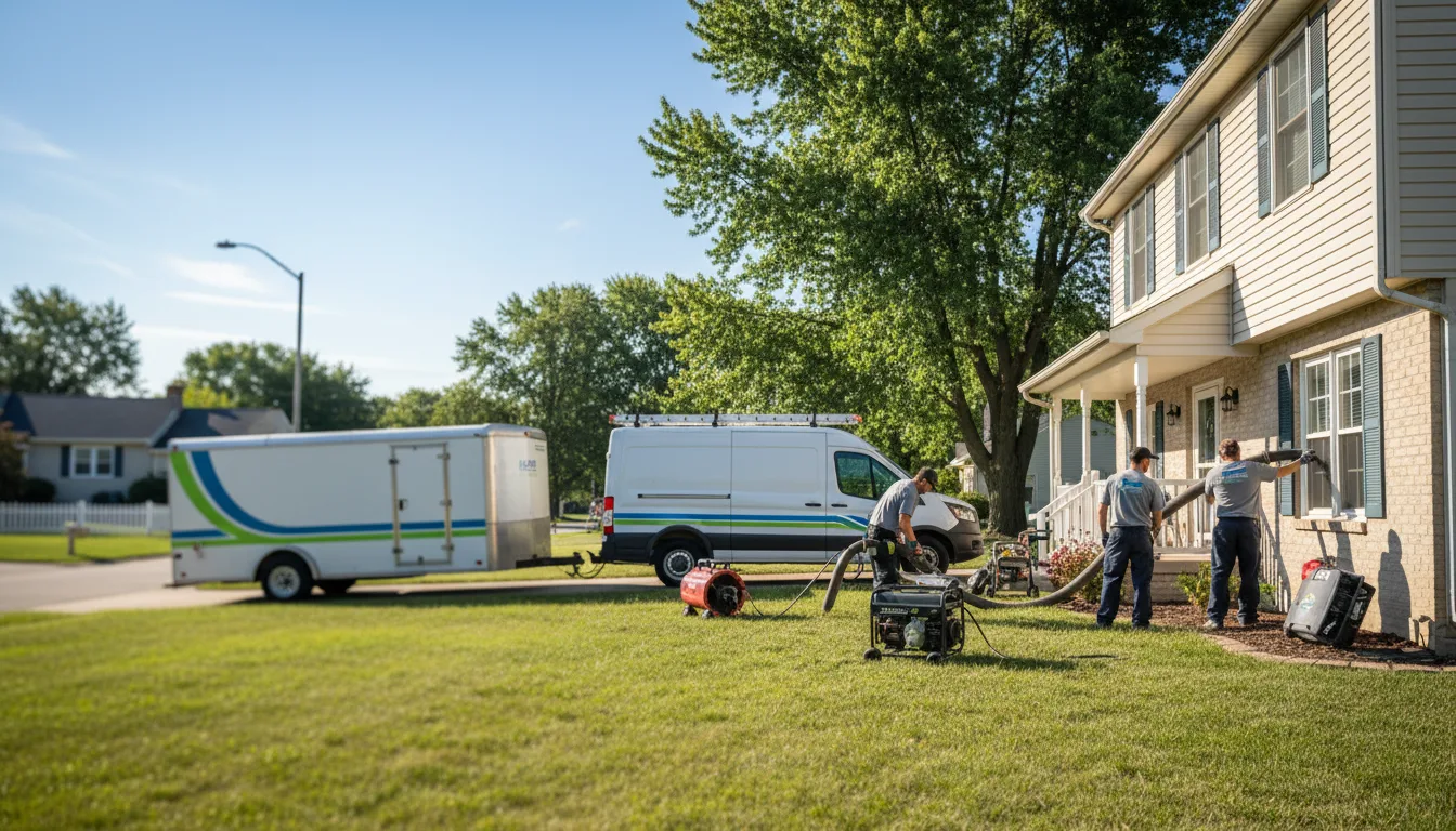Flooded Basement Restoration And Cleanup With Repair in Hinckley, MN near me